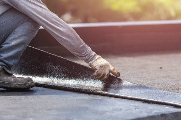 Professional Crawl Space Encapsulation technician working in West Mansfield, OH